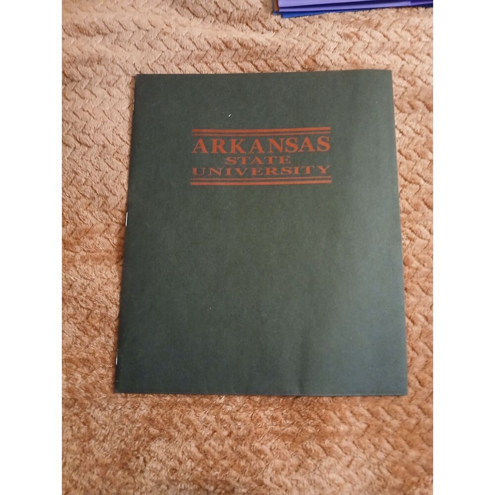 Arkansas State University Black Presentation Folder 3-Prong Paper Holder